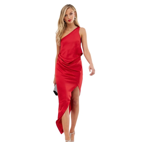 ASOS Dresses & Skirts - One Shoulder Midi Dress